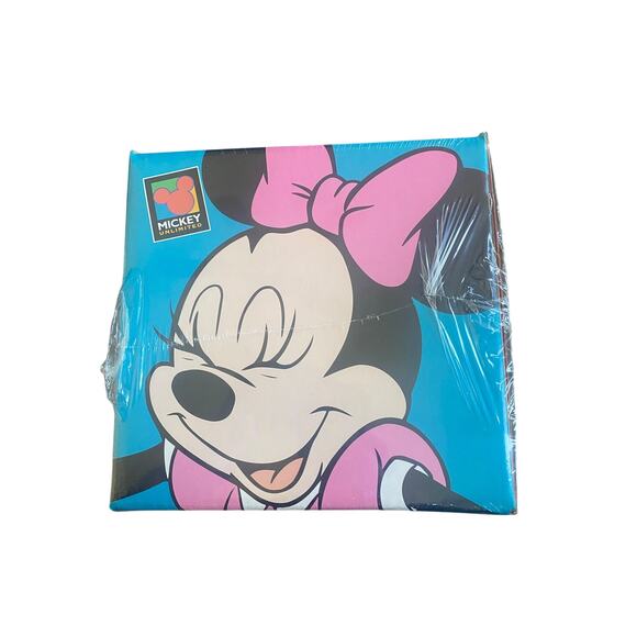 Vintage Mickey Unlimited Minnie Mouse Plush Mickey Mug pencil & Straw - Picture 4 of 7